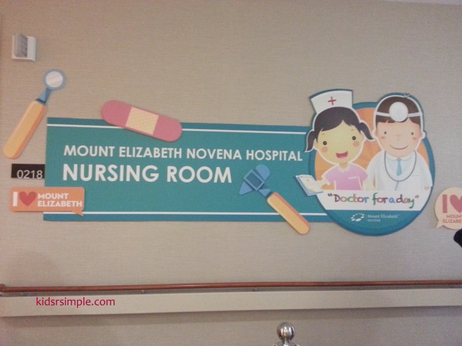 nursing room sign