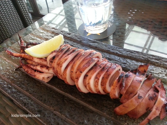 Charcoal grilled Hokkaido squid $16
